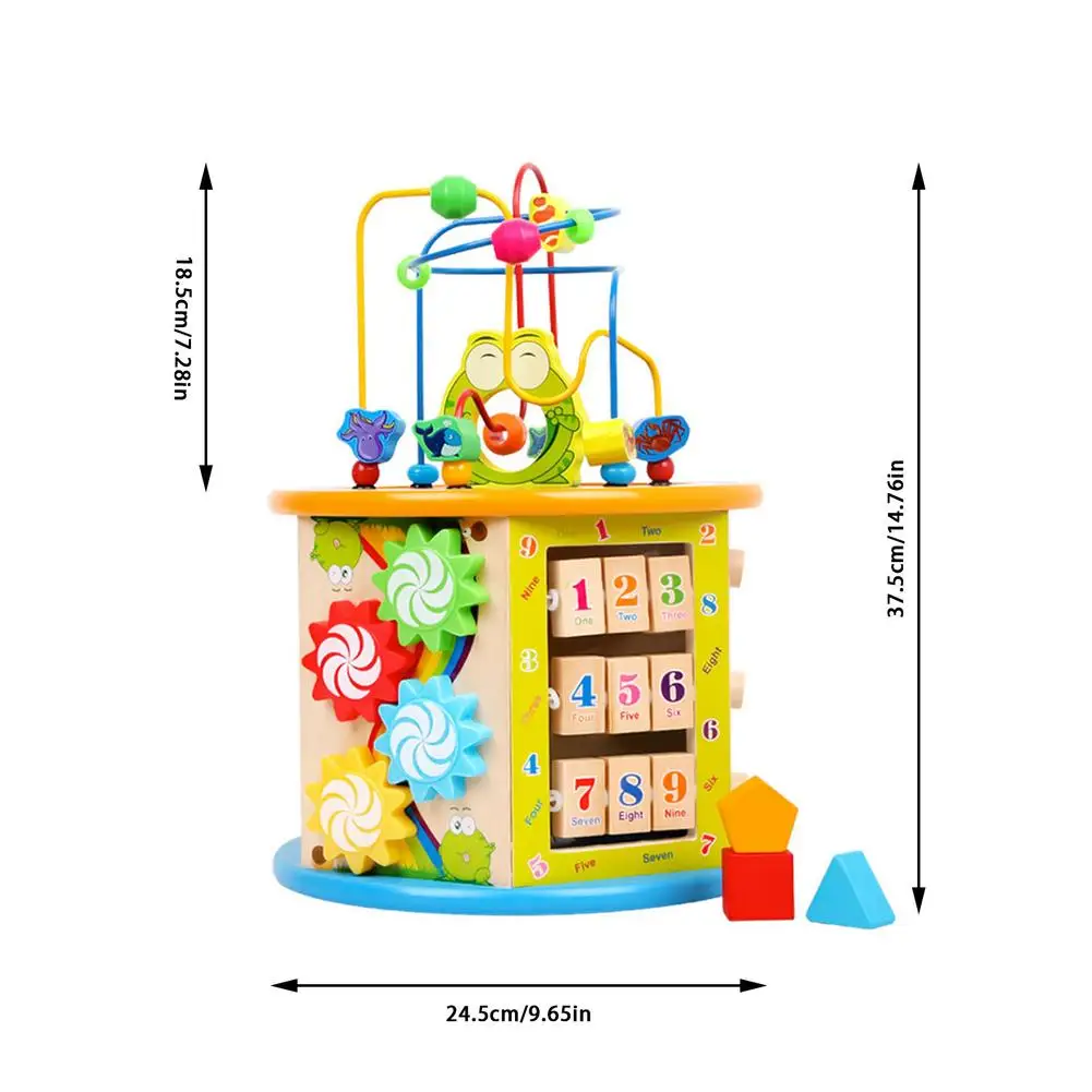 

Number Color Learning Wooden Toys Educational Toys For Activities And Develop Toddlers Thinking And Coordination Skills