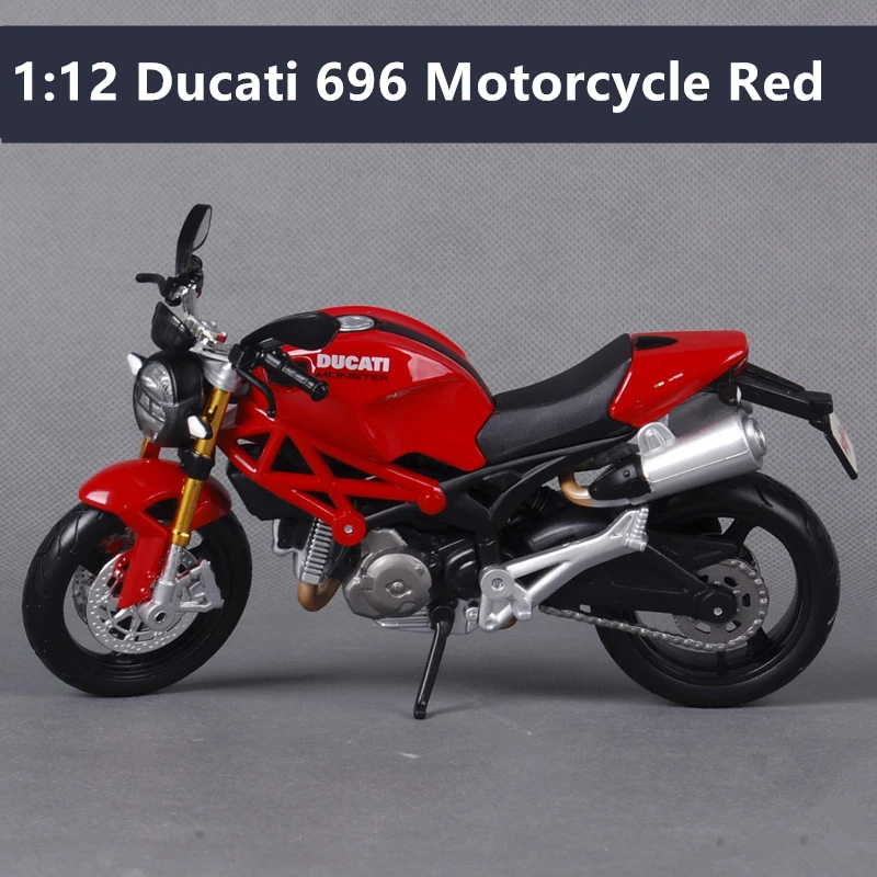 Ducati 696 Maisto 1:12 Yamaha 450F моделирование сплав Мотокросс серии авторизованный модель мотоцикла игрушечный автомобиль - Цвет: Ducati 696