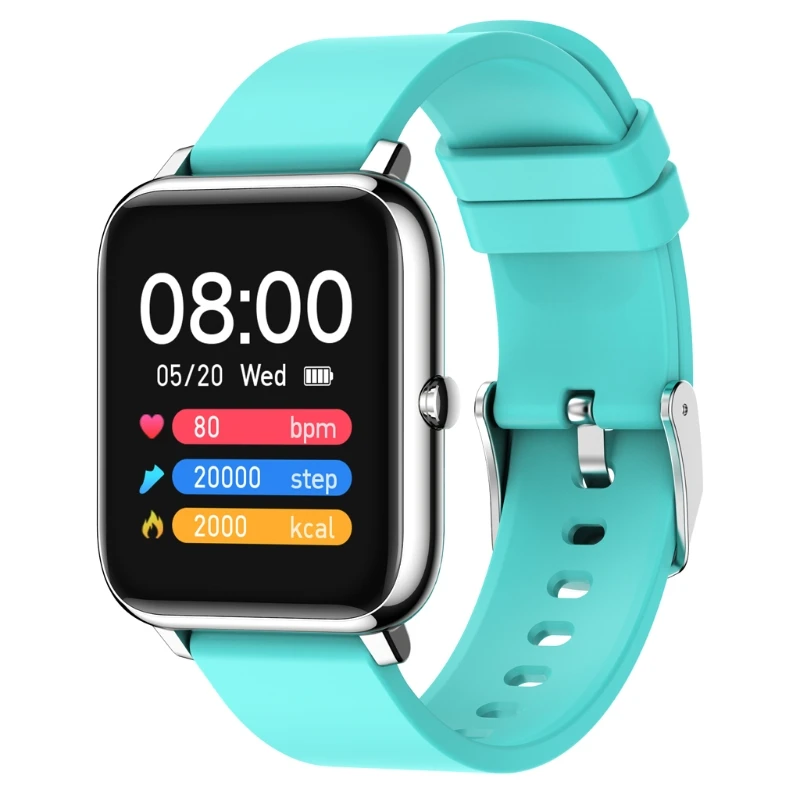 

P22 Smart Watch Men Women Sport Clock Fitness Tracker Heart Rate Monitor D2TC