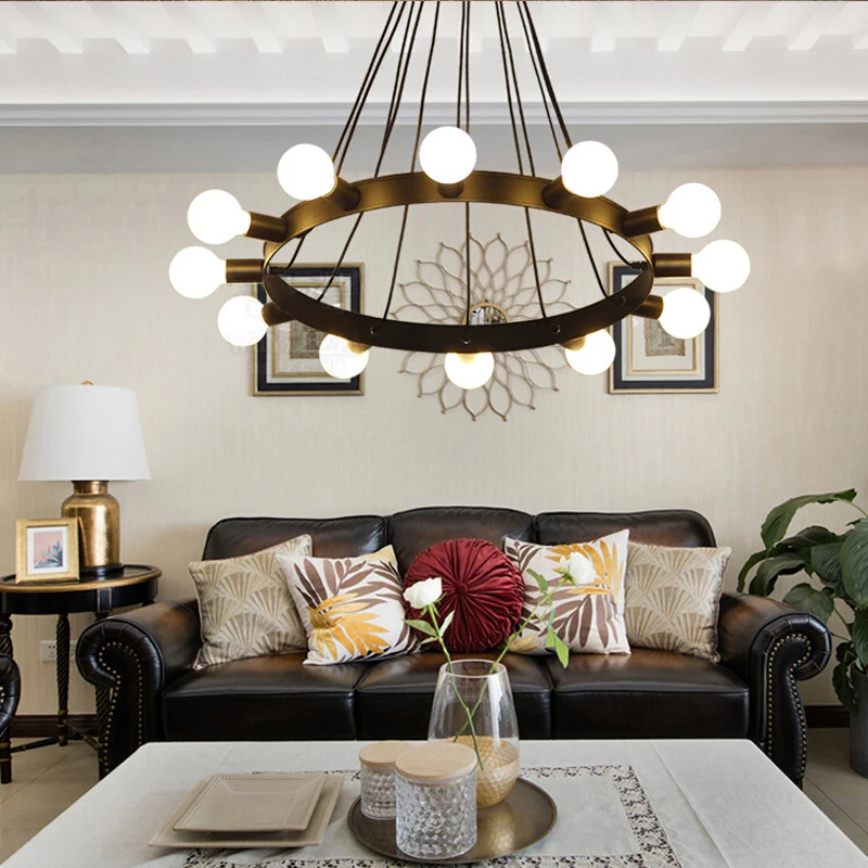 Винтажный промышленный подвесной светильник стильный шар Прямая поставка