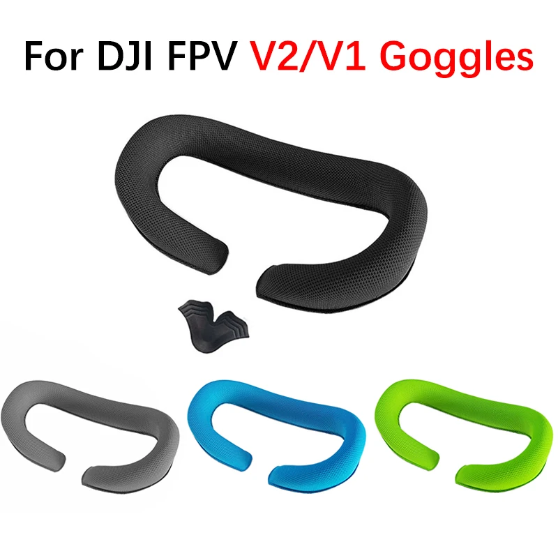 For DJI FPV Combo Drone V2 Goggles Faceplate Sponge Foam Eye Pad Headstrap V1 Goggles Face Mask Eyeshade Replacement Accessories
