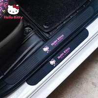 hello kitty car fashion cartoon threshold strip anti stepping strip simple transparent scooter interior decoration sticker
