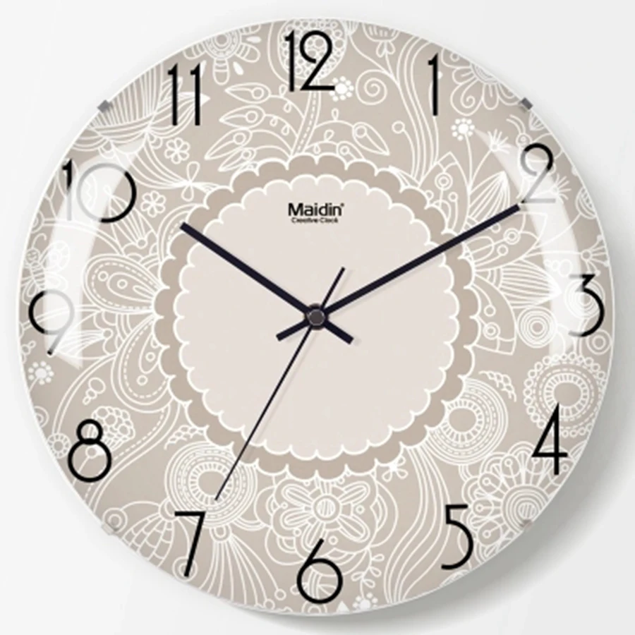 Декорация настенные часы современный дизайн большие 3d стеклянные бесшумные