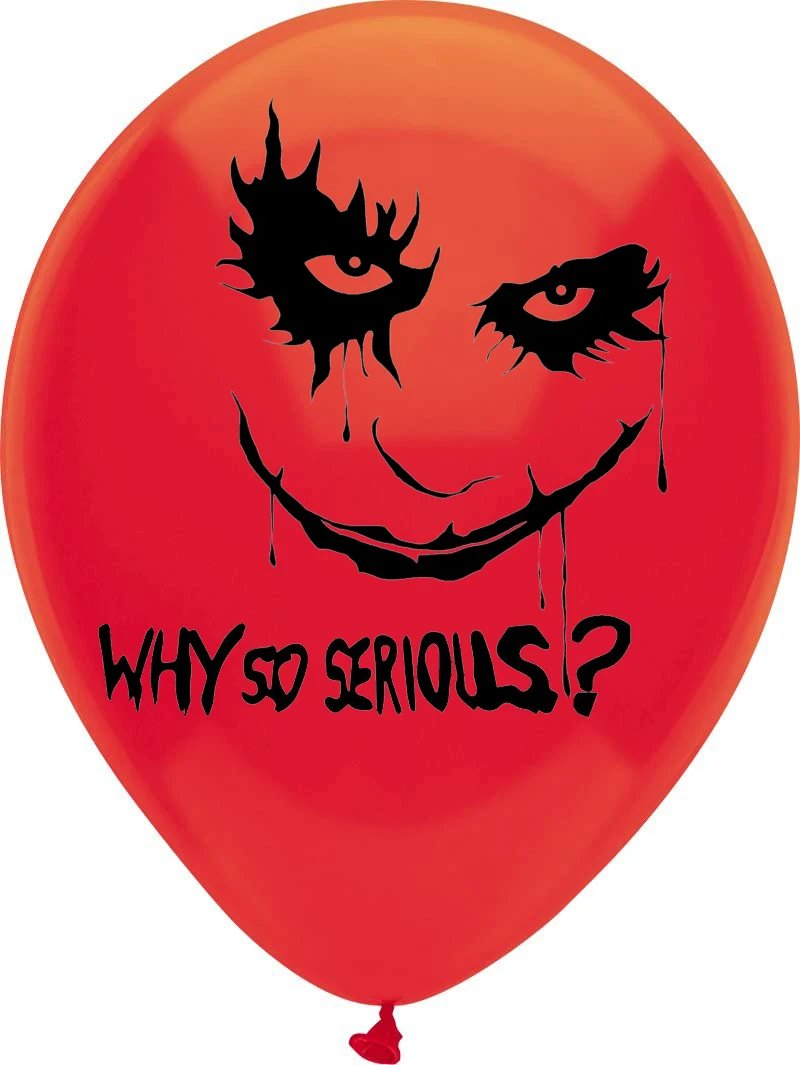 10 шт./лот 12 дюймов клоун Джокер тема День Рождения вечерние воздушных шаров из