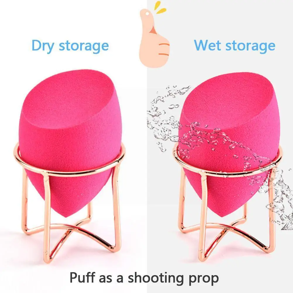 

1pc Sponge Holder Cosmetic Puff Display Stand Powder Holder Bracket Tools Holder Blender Mini Washing Machine For