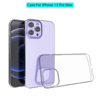 transparent thin case for iphone 13 12 mini 11 pro max se fitted slim soft back cover for iphone 13 12 11 pro max se phone case