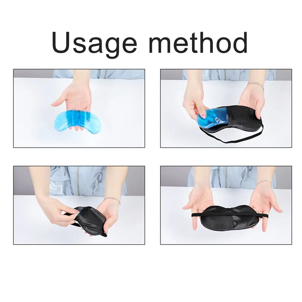 Новым эргономичным дизайном спальный уход за кожей лица маска для глаз дышащего