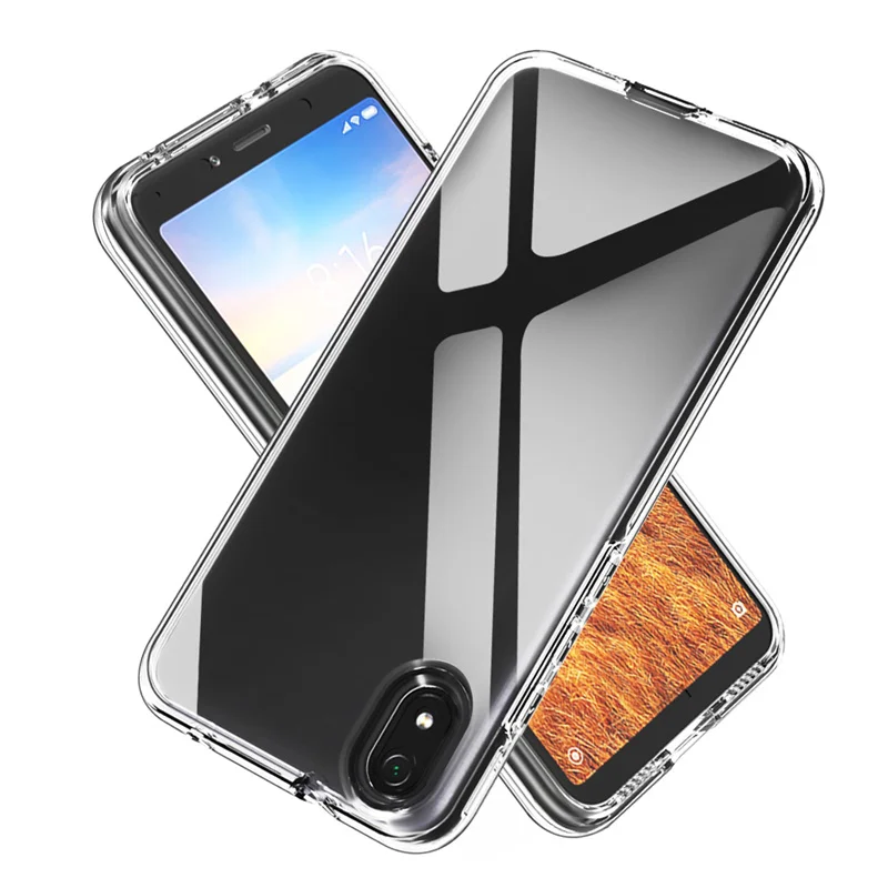 Ультратонкий прозрачный противоударный бампер силиконовый чехол для Xiaomi Redmi 7A Note