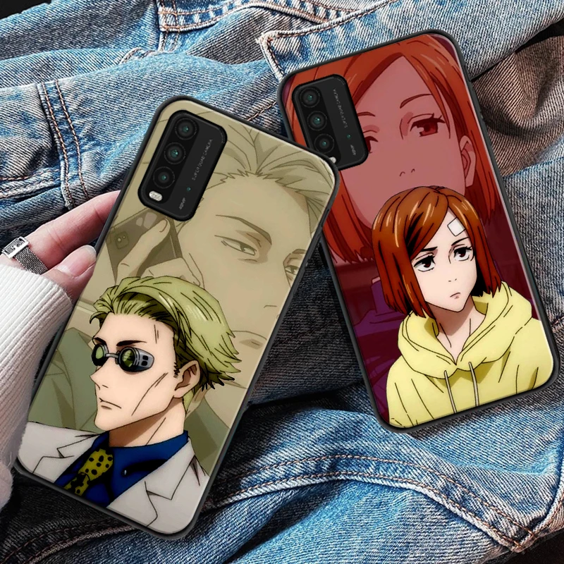 

Jujutsu Kaisen Anime Gojo Satoru Phone Case For Xiaomi Redmi 9 9i 9AT 9T 9A 9C Note 9 9T 9S 9 Pro Max Fashion Back Cover