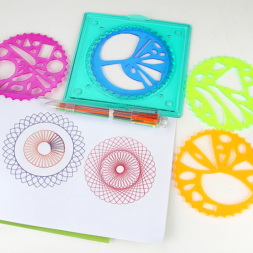 Детская живопись Спирограф креативный набор соединение фотография игрушки