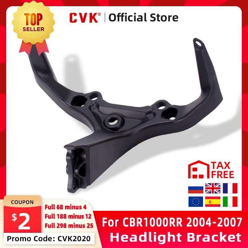 

CVK Headlight Bracket Motorcycle Upper Stay Fairing for HONDA CBR1000RR CBR1000 CBR 1000 RR 2004 2005 2006 2007 04 05 06 07 part