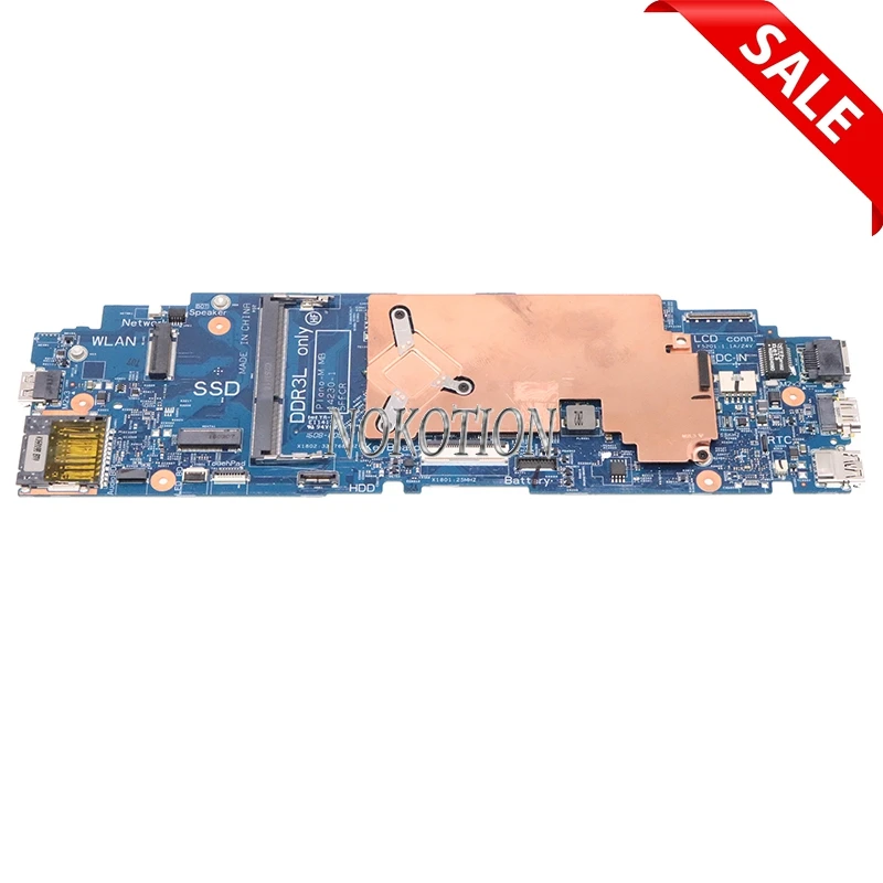 

Nokotion brand new Plano-M MB 14230-1 5FFCR CN-0416X4 0416X4 For Dell Latitude 11 3150 Laptop Motherboard SR1YJ N2840 CPU