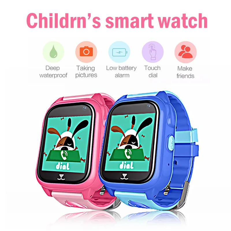 IP67 водонепроницаемые Смарт часы детские gps трекер SOS устройство определения