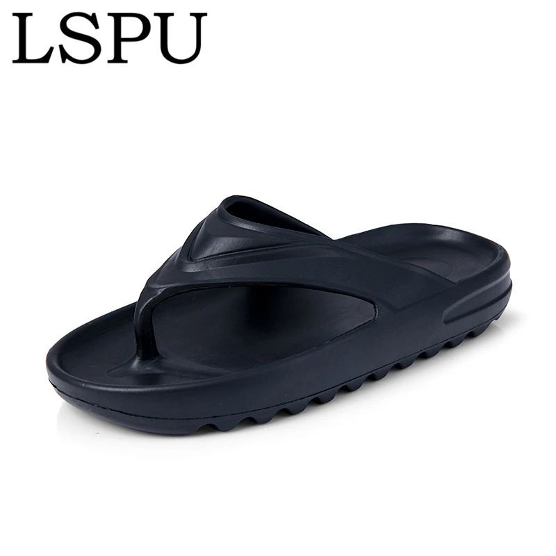 

2020 Summer Men Slippers Breathable Cool Beach Flat Sandlas Flip Flops Outside Wear Men Slides Bone White Yeez Plus Size 39-45
