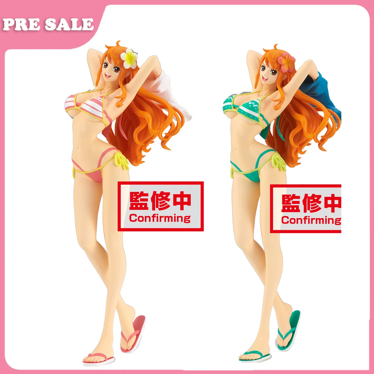 

20Cm Pre Sale Anime Nami Swimwear One Piece Action Figures Original Hand-Made Pvc Model Collection Toys Gifts