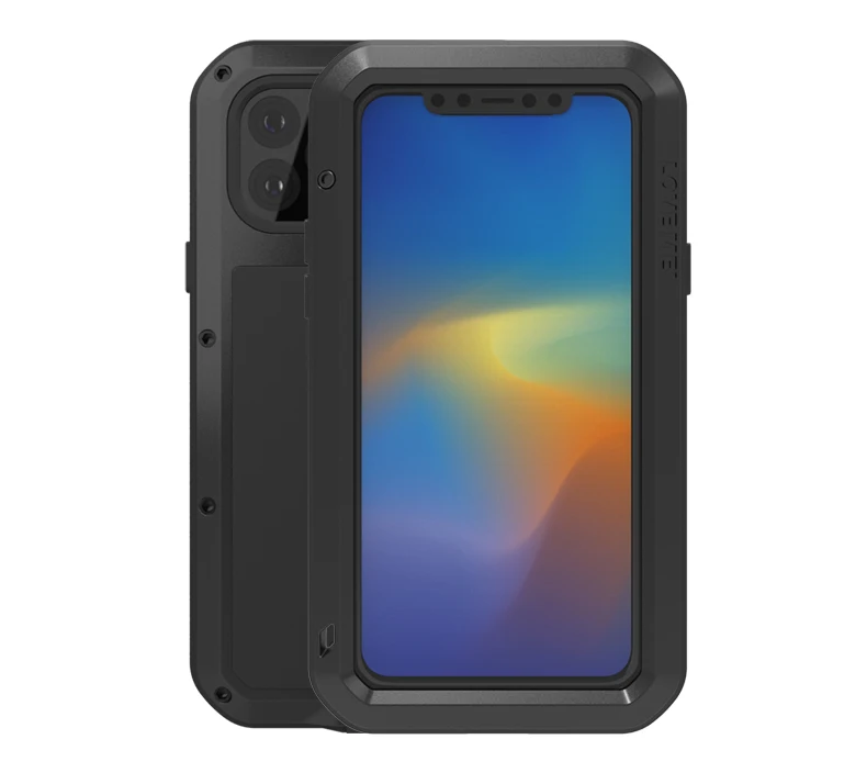 Gorilla glass) LOVE MEI мощный чехол для iphone 11 Pro Max X XS чехол для Max XR для iphone 8 6 6s 7 Plus водонепроницаемый алюминиевый чехол
