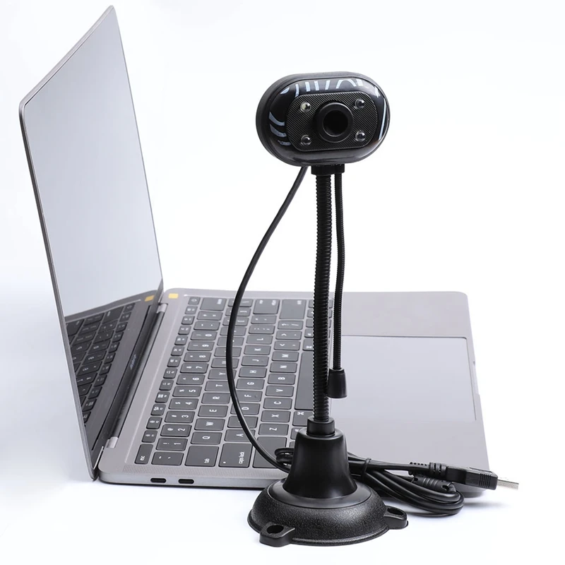 

Webcam HD Web Camera with Built-in HD Microphone 640X480P USB Plug Play Web Cam