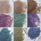 Бусины из стекла Миюки, имитация нефрита, 2 мм, 1100 шт.