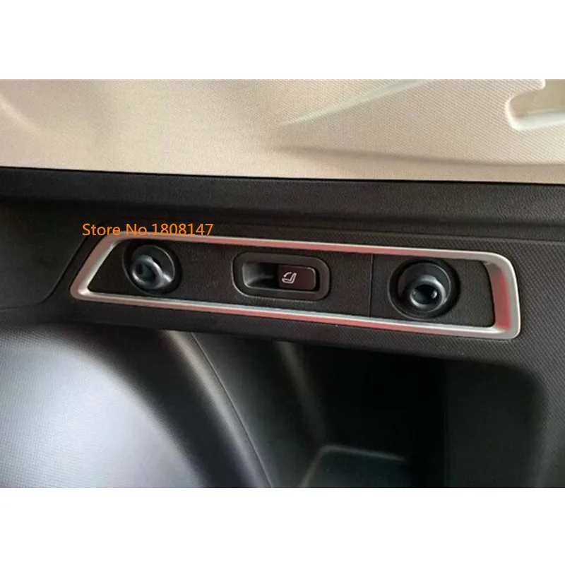 Внутренняя отделка для Subaru Forester 2018 2019 2020 2021 хромированная задняя панель из