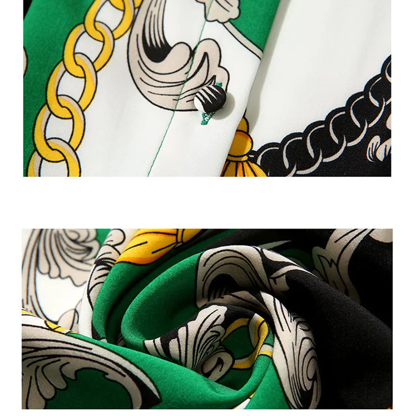 

Autumn Spring Dress Runway Print Luxury Dresses Women Long Sleeve Slim Waist Elegant Long Shirt Dress Vintage Vestidos Mujer