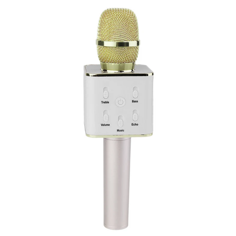 Bluetooth-микрофон Kebidu Q7 04 для караоке беспроводной Профессиональный проигрыватель