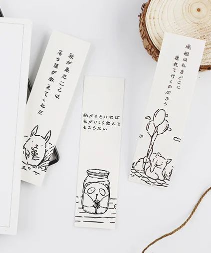 

Dream forest paper bookmark(1pack=30pieces)