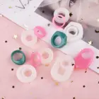 Форма для кольца сделай сам, Прозрачная силиконовая форма, декоративное ремесло, формы для эпоксидной смолы для изготовления ювелирных изделий