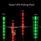 3 шт умный рыболовный поплавок светодиодный светильник, которая светится ночью Рыболовные Поплавки напомнить автоматически рыболовных снастей PSEN999