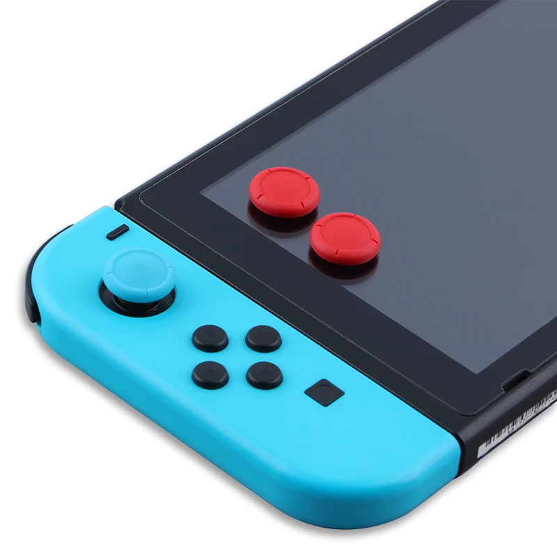 2 шт. силиконовый джойстик Joy Con Оригинальный чехол для ручки большого пальца