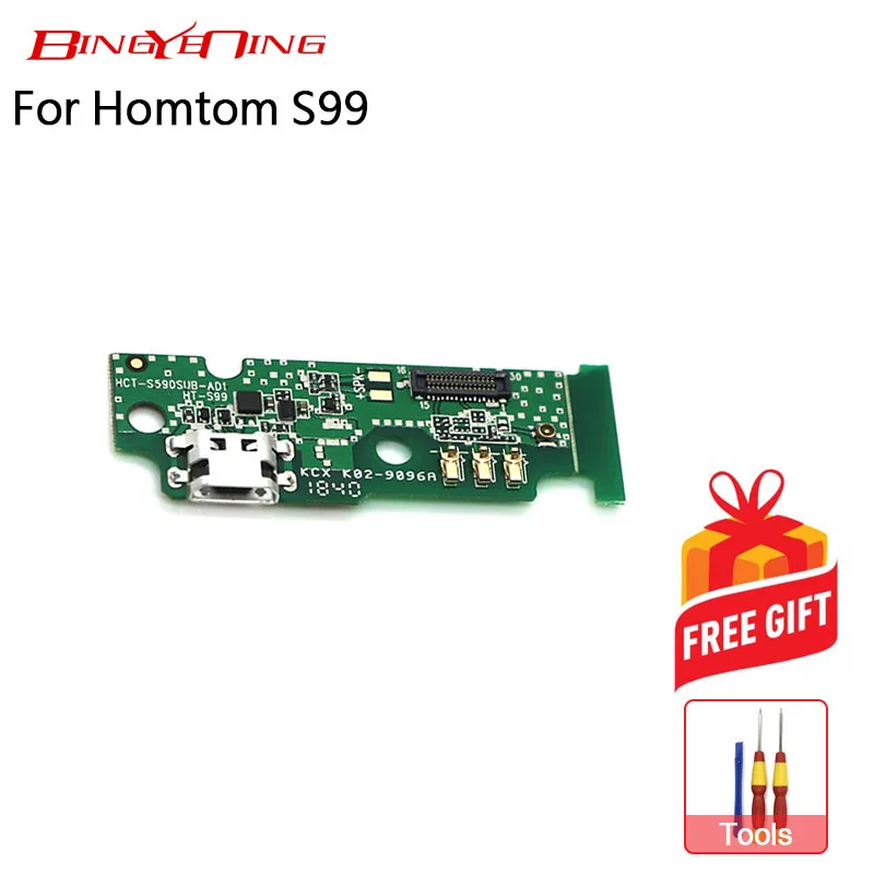 BingYeNing новая Оригинальная зарядная плата с usb разъемом для Homtom S99 мобильный