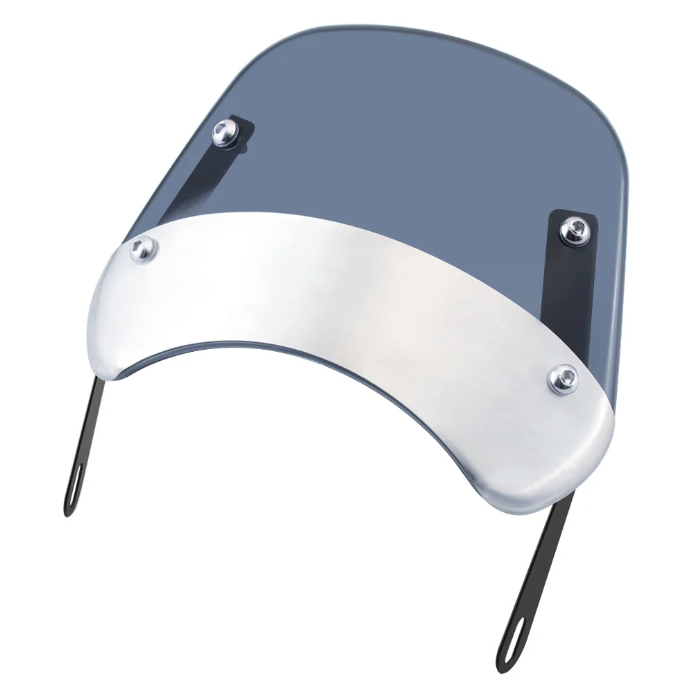 Универсальное лобовое стекло для мотоцикла Cafe Racer компактный спортивный