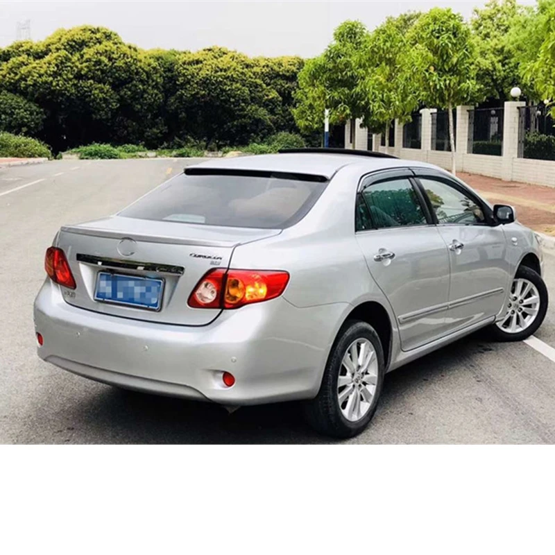 Автомобильный спойлер для Toyota Corolla 06 07 08 09 10 11 12 13 автомобильный заднее крыло
