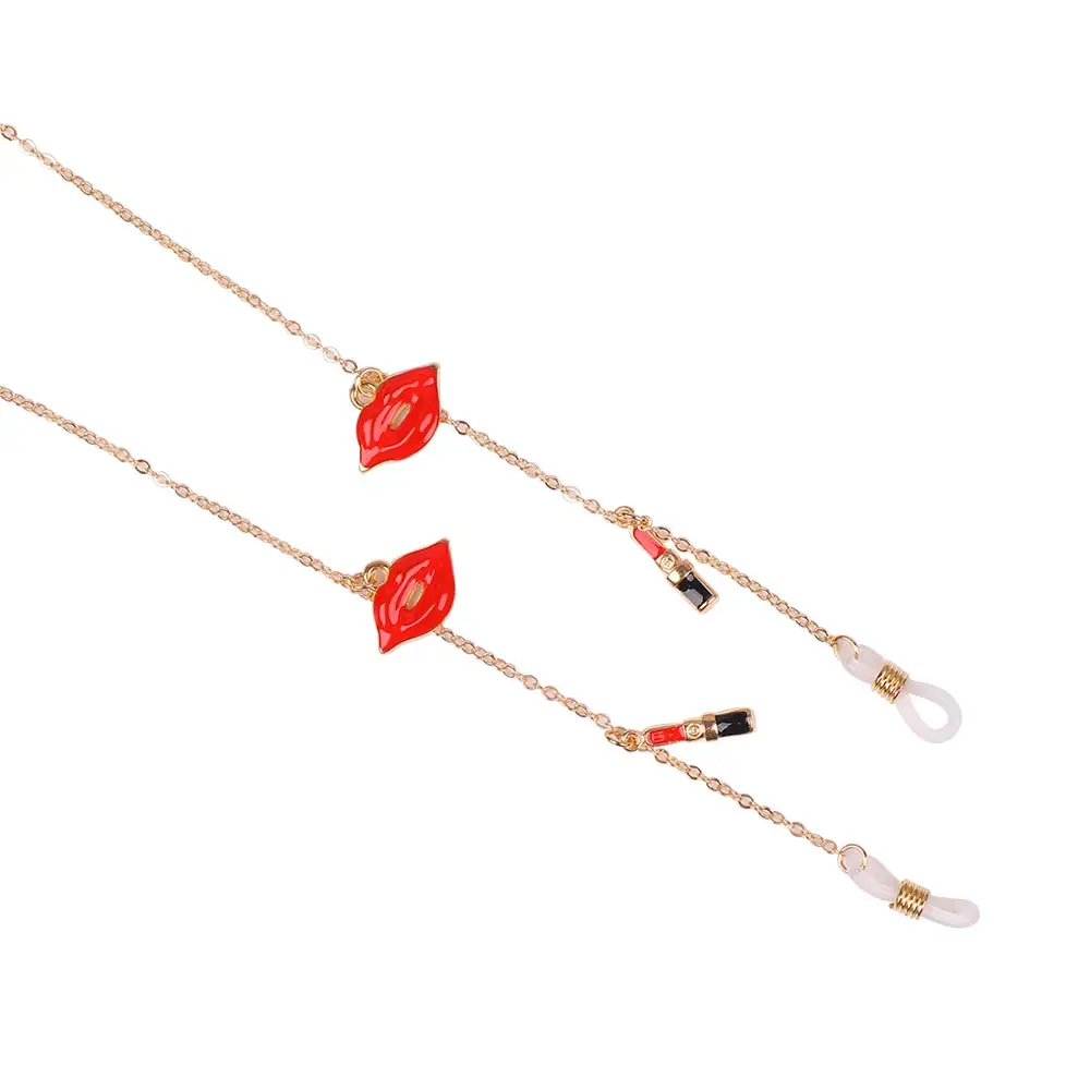 Цепочка для очков женская с подвеской ажурный шнур чтения со звездами держатель