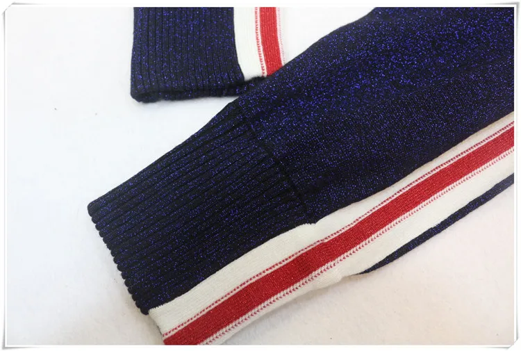 

2020 O-neck Full Rushed Fashion Sportswear Knitting Cardigan Zipper Bright Line Pedicure Two Piece Female Leisure Trousers Zip