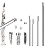 57pcsset soprano saxophone repair parts sax repairing tool kit steel sax accessories woodwind instrument replacement parts
