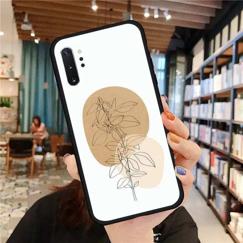 

Art Retro Abstract Geometry Phone Case For Samsung A50 A51 A71 A20E A20S S10 S20 S21 S30 Plus ultra 5G M11 funda cover