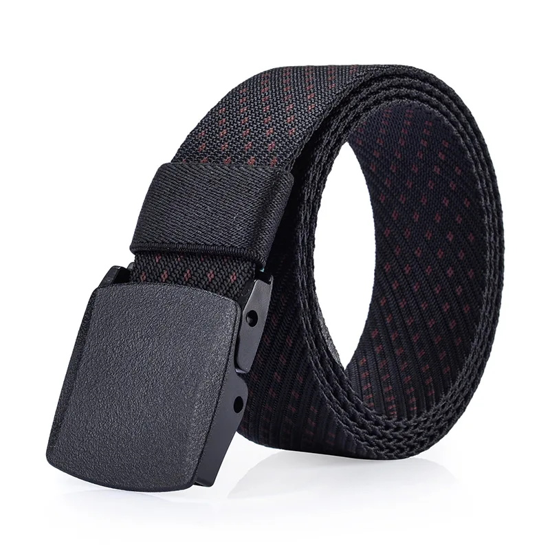 Мужские повседневные холщовые ремни из чистого нейлона деловые модные для