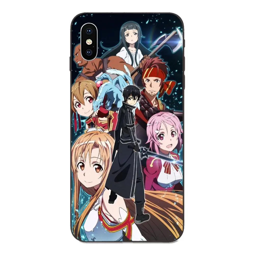 Sword Art Online Asuna X Kirito Sao для Galaxy A10S A20S A2 Core A30S A40S A50S A70S A90 5G M10 M30S M40 Note 10 Plus | Мобильные