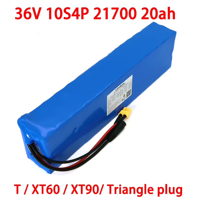 

36V 20Ah battery 21700 10S4P battery pack 500W high power battery 42V 20000mAh Ebike electric bicycle BMS Protection