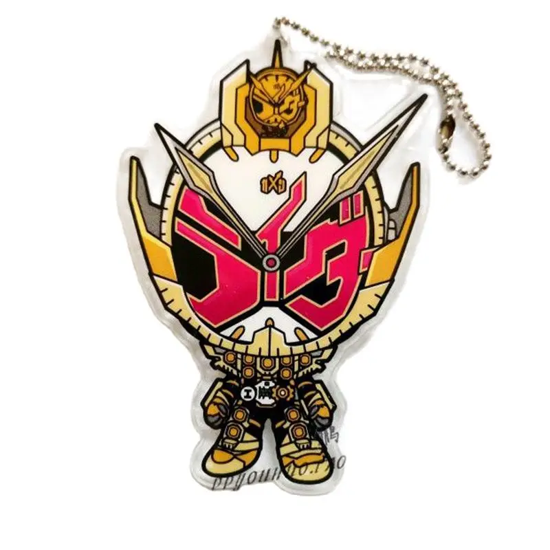 

Masked Rider Keychain Man Kamen Riders Key Chain Acrylic Keyring Kids Pendant High Quality Key Holder Fashion