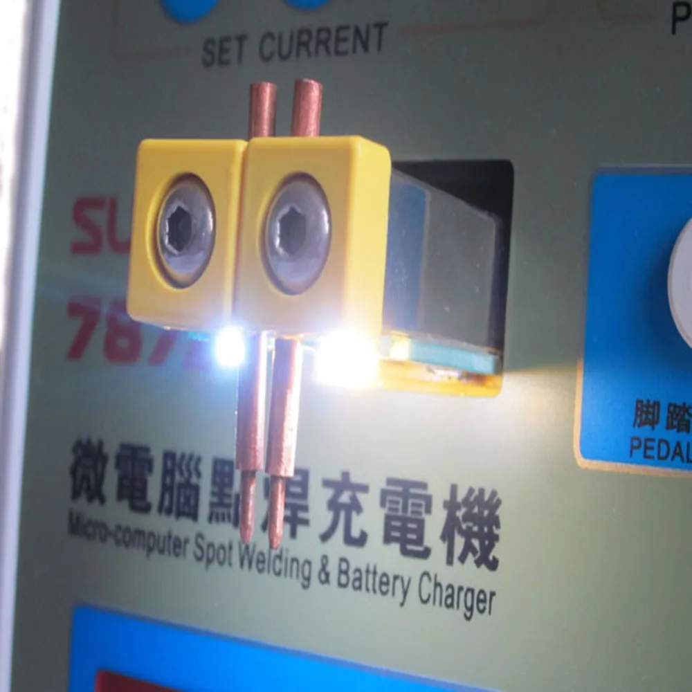 

LED Pulse Battery Spot Welder Applicable Notebook Phone Battery Precision Welding Machine with Pedal POWER 787A+