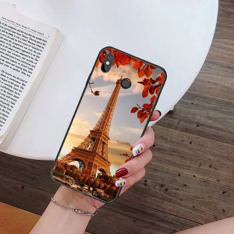 

Paris France Eiffel para Phone Case For Xiaomi Redmi note 7 8 9 t k30 max3 9 s 10 pro lite