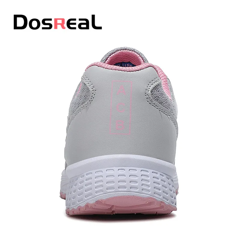 Dosreal Новое поступление Женская повседневная обувь модная дышащая прогулочная