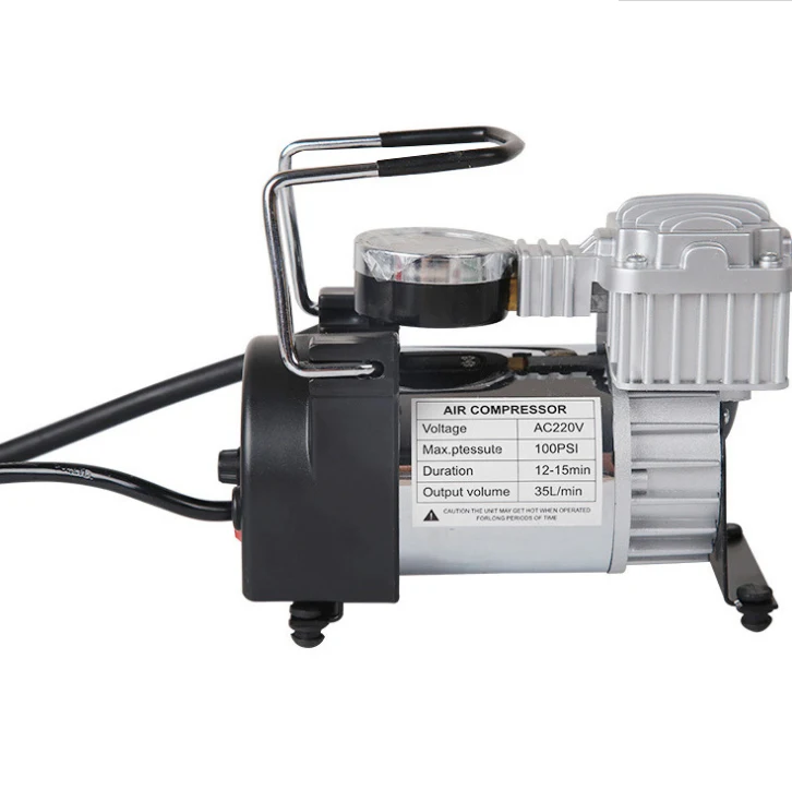 

Портативный воздушный насос высокого давления 220 В, Электрический автомобильный воздушный насос переменного тока, электрический автомобил...