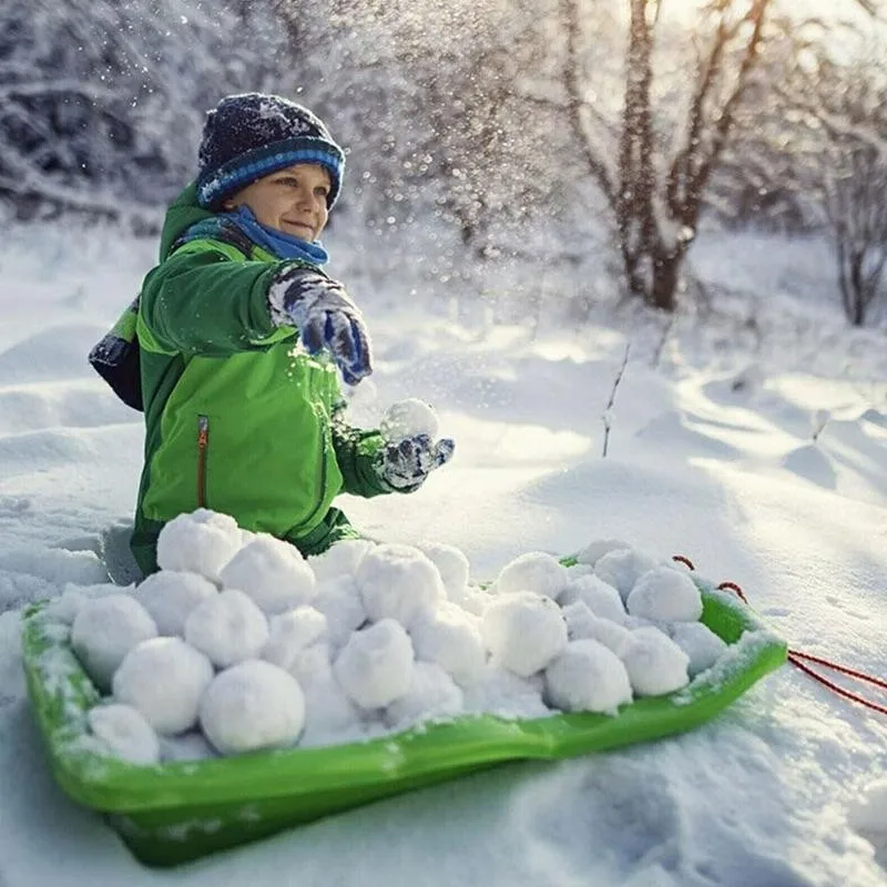 

Simulation Christmas Snowball Xmas Decoration Ornaments Fake For Fight Snowballs Indoor Toys Realistic Soft Educational Gam D6S3