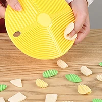 multi purpose yellow cooking tool pasta pastry board for household 1pcs kitchen supplies diy mould macaroni boards