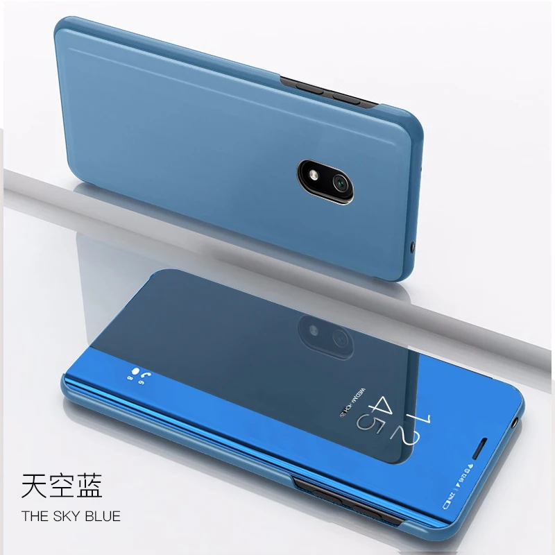 Умный зеркальный флип-чехол для Xiaomi Redmi 8A 7A Note 8T 8 Pro K30 чехол телефона Mi cc9 cc9e A3 Lite 9T 10