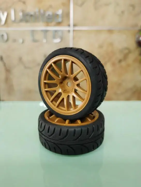 1/10 масштаб HPI гоночные на дороге дрифтерные колеса и шины 2 шт. шестигранный 12