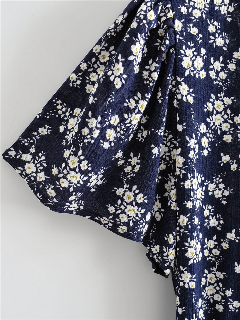 Женское винтажное платье мини из искусственного шелка с запахом V-образным