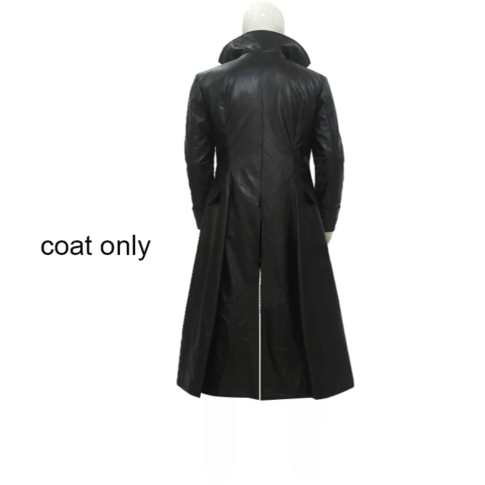 Costumebuy Once Upon a Time Киллиан Джонс Капитан Крюк Косплей Костюм Пиратский крюк Косплей Хэллоуин униформа наряд на заказ - Цвет: coat only
